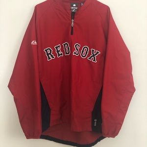 Red Sox Majestic Windbreaker